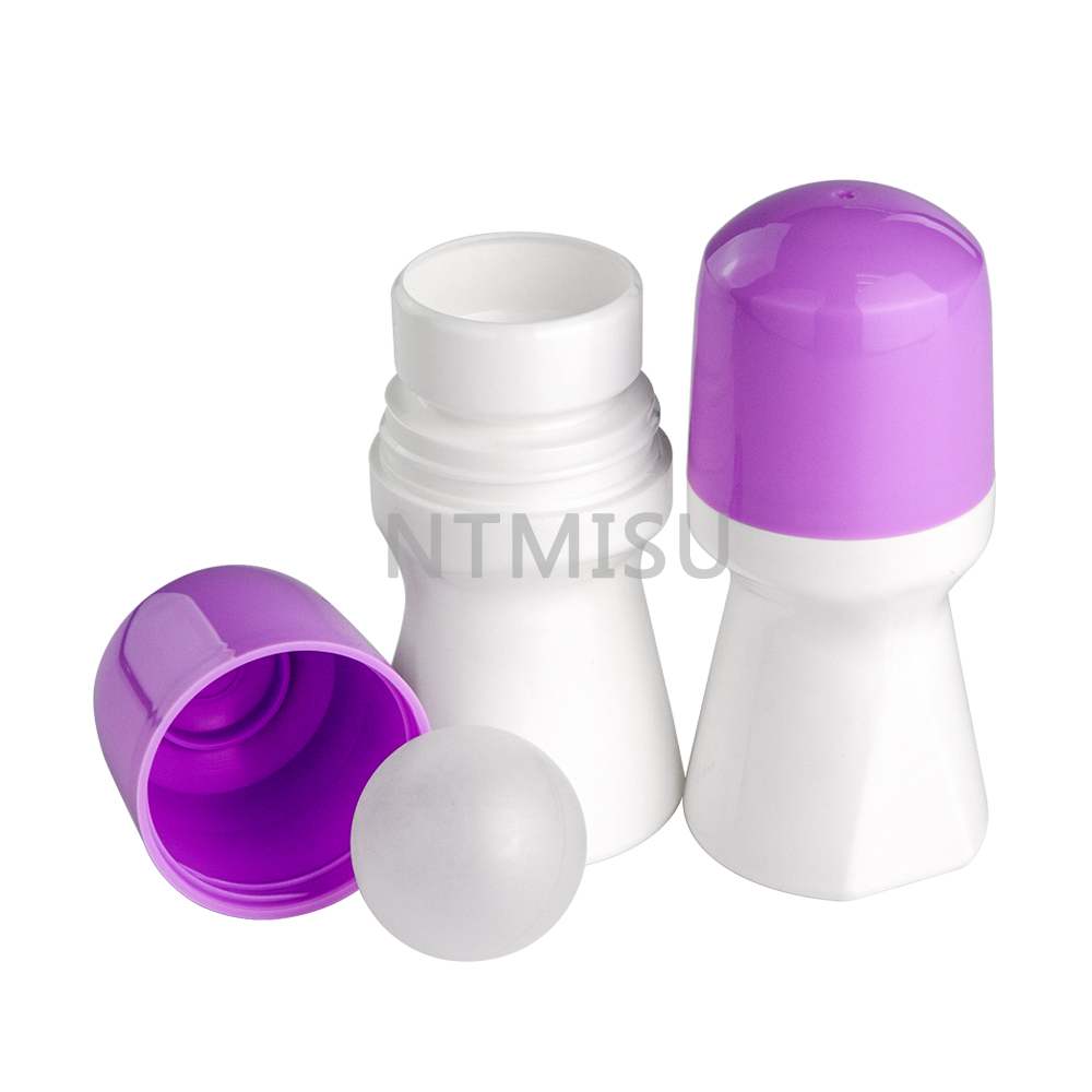50m Refillable Plastic Roll on Bottle 