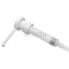 38 410 White Plastic Syrup Pump for Chocolate Dispensing