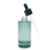 100ml Green Cylinder Glass Bottle with Dropper