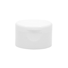 14mm Plastic Double Wall White Flip Top Cap