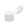 15mm Plastic White Flip Top Cap