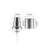 15mm Crimp Aluminum Plastic Sliver Gold Black Perfume Sprayer Pump 