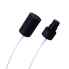 24 410 Black Serum Pump with Full Cap