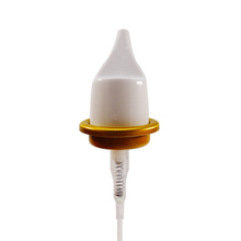 New Type Nasal Sprayer with Transparent Cover Aluminum Screw Closure