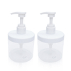 28mm Removable Lotion Pump with 500ml PET Plastic Bottle Cream Jar