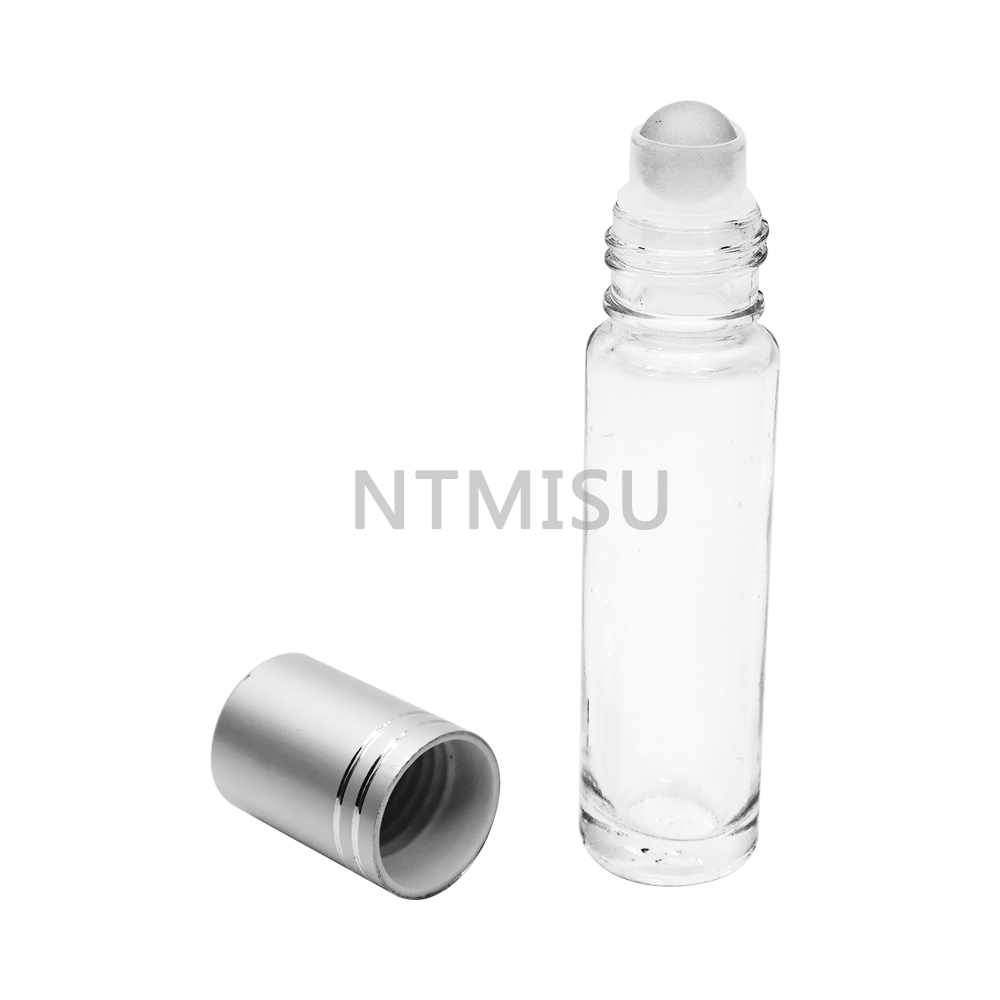 10ml eye cream perfume glass bottle with roller ball