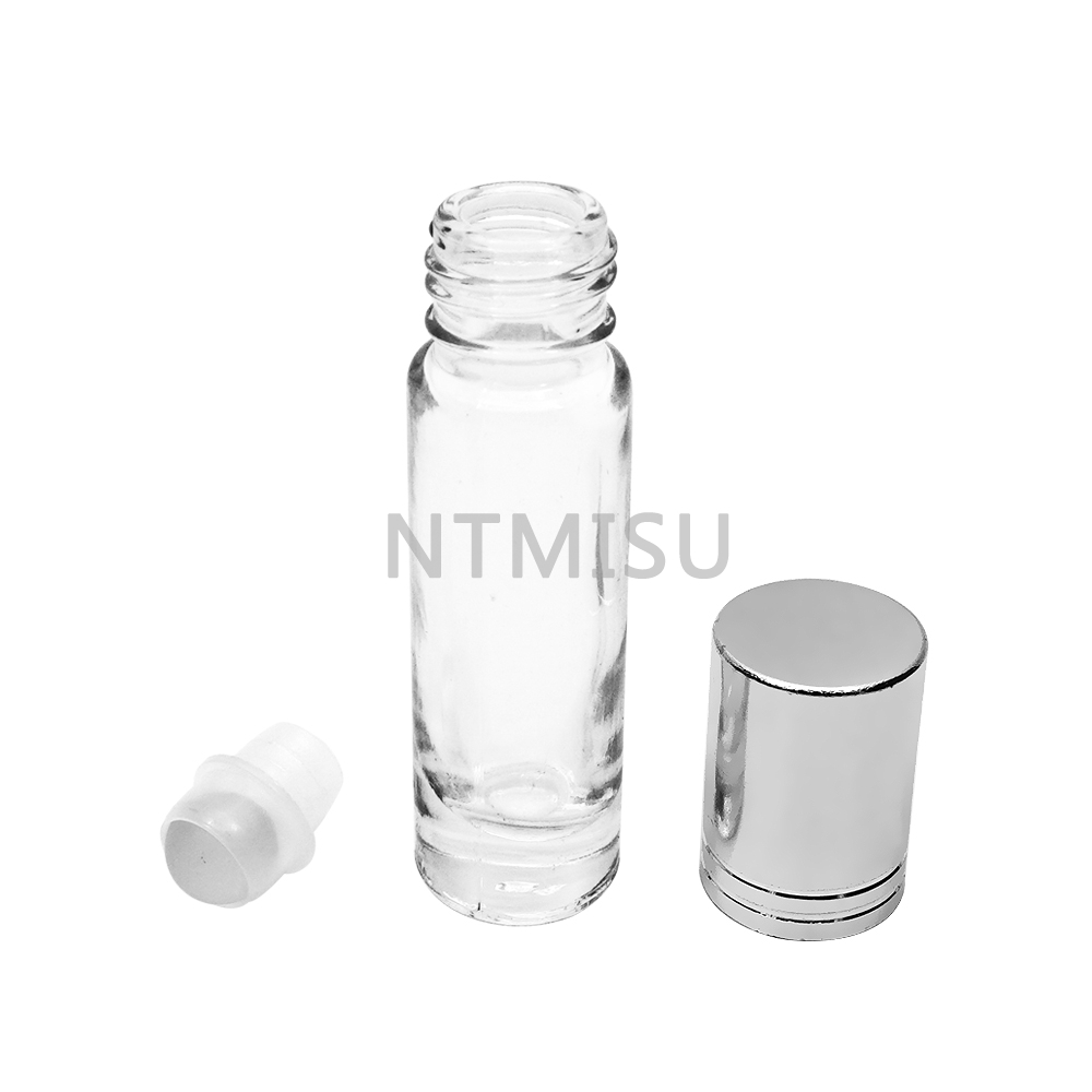 7ml Clear Glass Roll on Bottle for Perfume