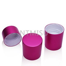 Shiny Aluminum Surface Purple Plastic Cover