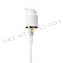 24 415 White Serum Pump for Cosmetic Packing