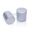Aluminum Plastic Matte Silver Screw Cap Covers for Bottles