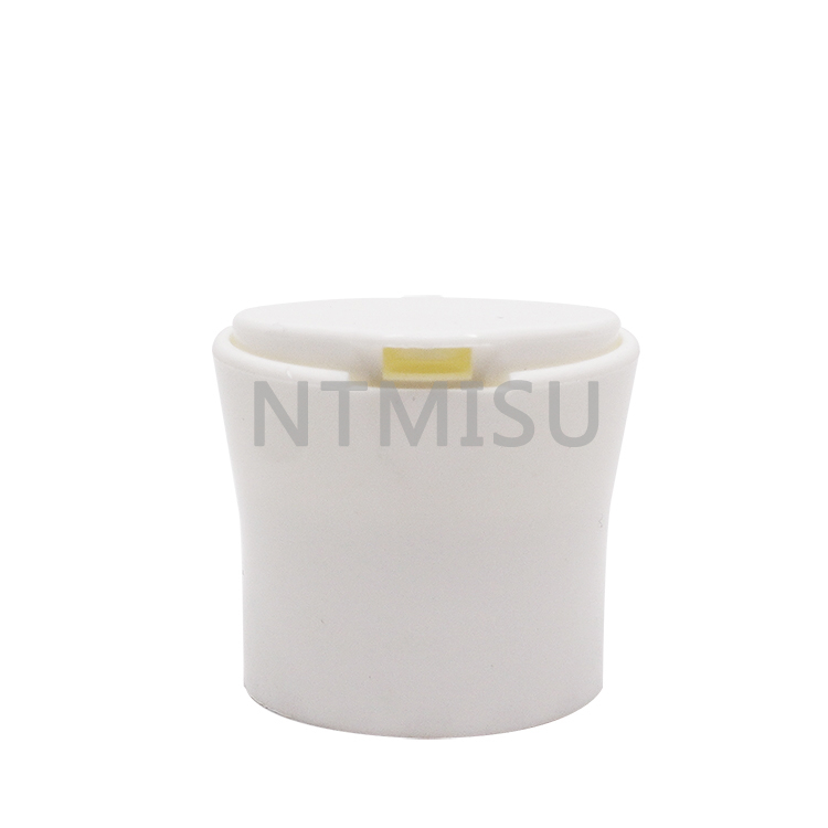 Good Price 28mm PP White Dish-shaped Disc Top Cap For Lotion