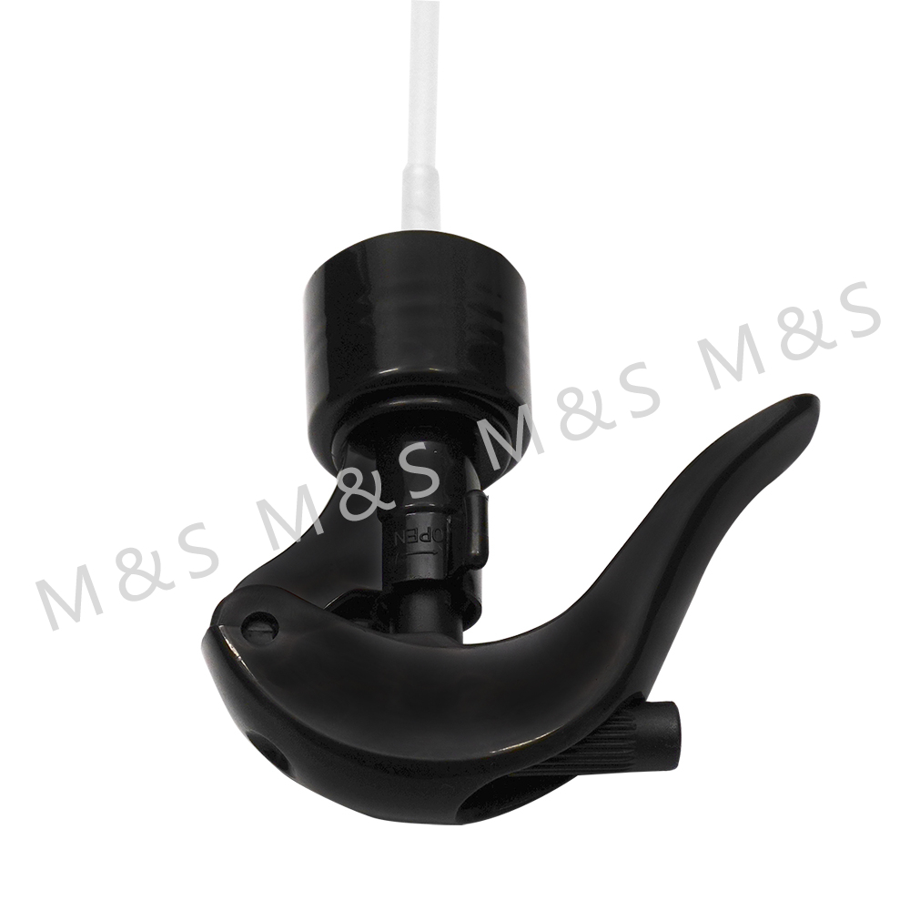 In Stock Black 24 410 Fine Mist Mini Childproof Trigger Sprayer For Bottle