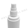 100ml White Flat Shoulder Bottle WithFine Mist Sprayer