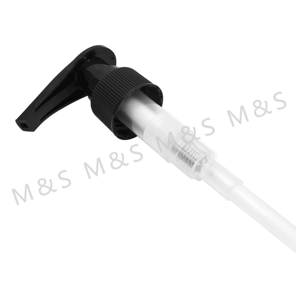 28 410 Black Screw Plastic Lotion Pump for Cosmetic Bottle