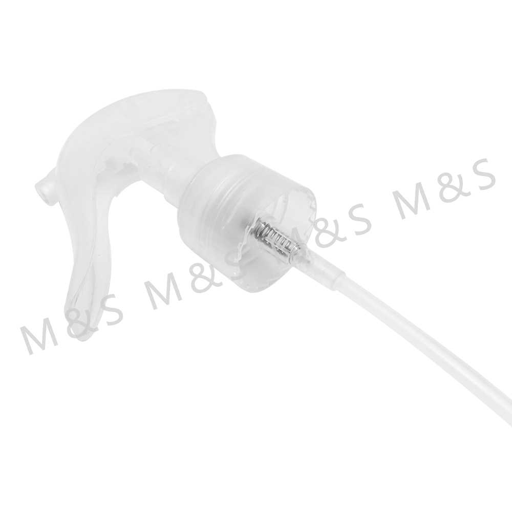 24 410 Clear Mini Trigger Sprayer with Clip Locked 
