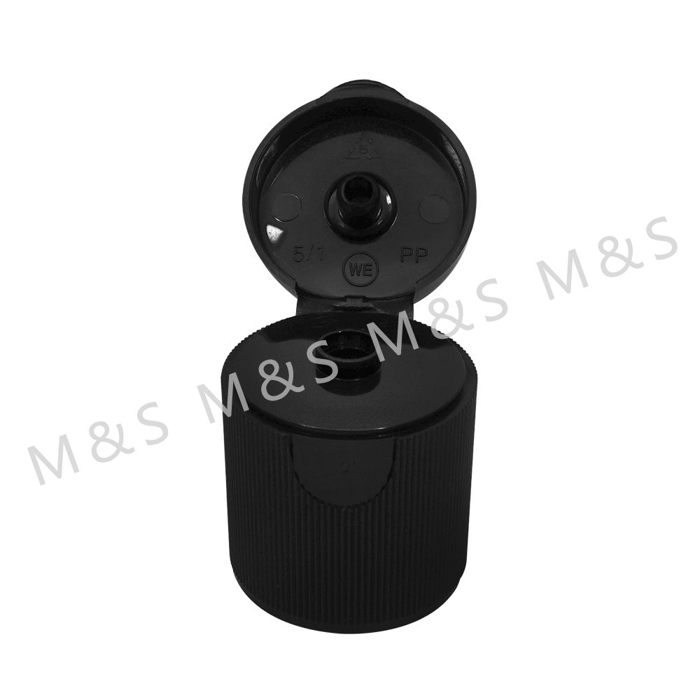27mm Hot Sale Black Screw Flip Top Cap