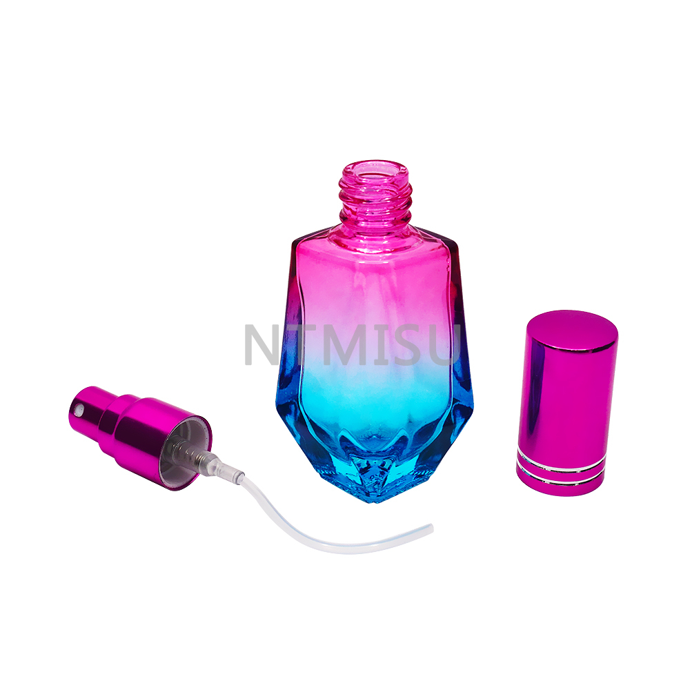 12ml Colourful Glass Bottle with Aluminum Perfume Sprayer