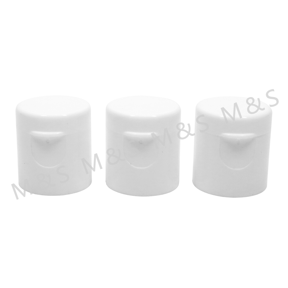 15mm White Plastic Flip Top Cap for Bottle