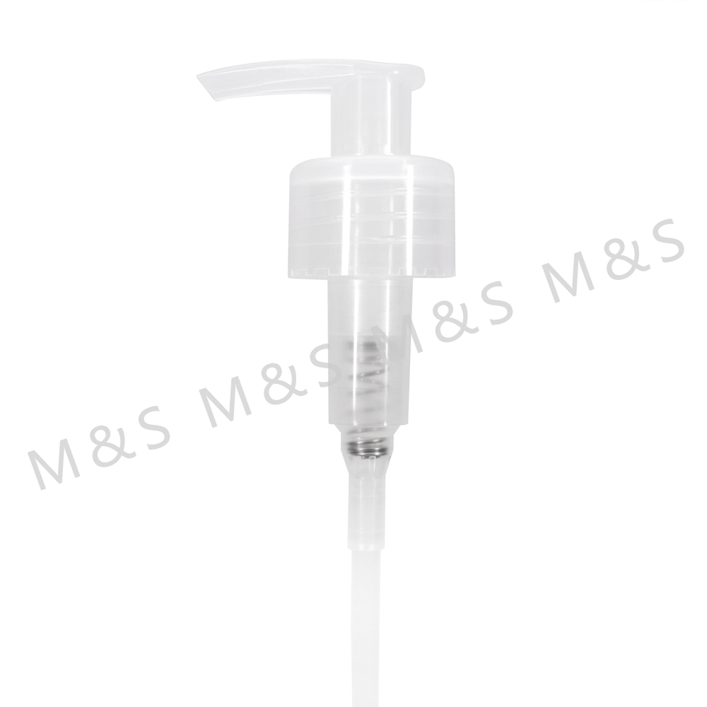 28 410 Transparent Press Type Lotion Pump