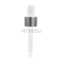 18 410 Aluminum Sliver Dropper for Essential Oil bottle