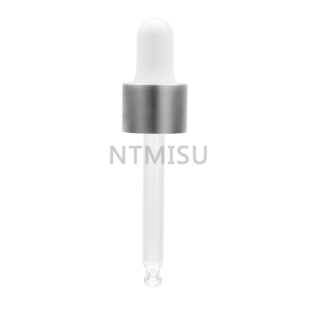 18 410 Aluminum Sliver Dropper for Essential Oil bottle