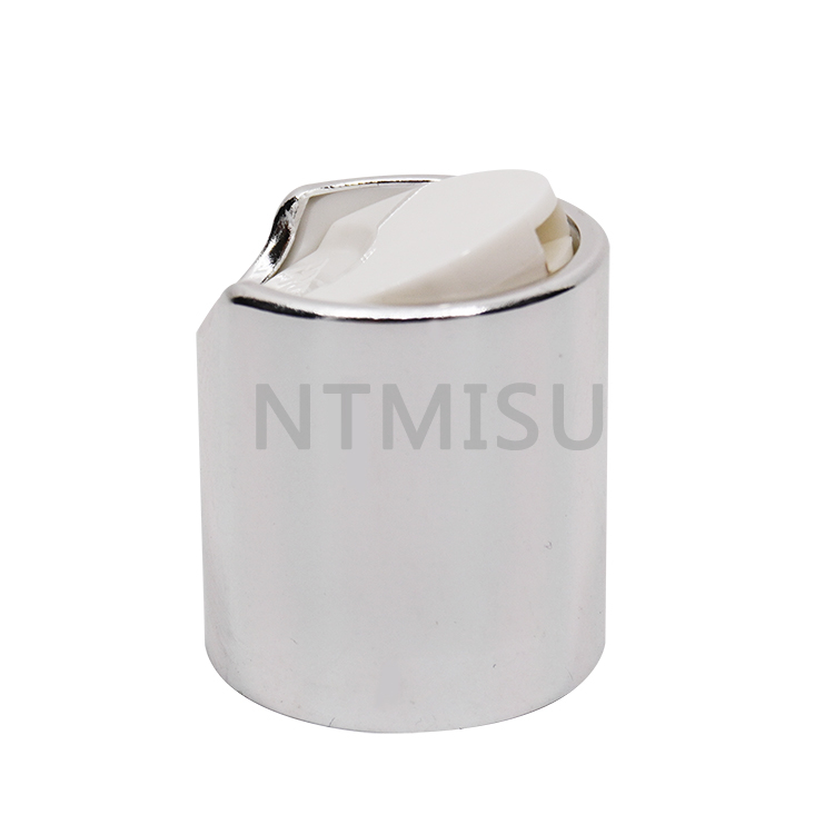 20 410 Shiny Sliver Dispenser Disc Top Cap