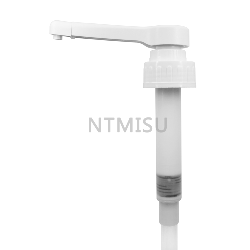 45 410 White Food Dispenser Pump with 30CC Dosage for Jam