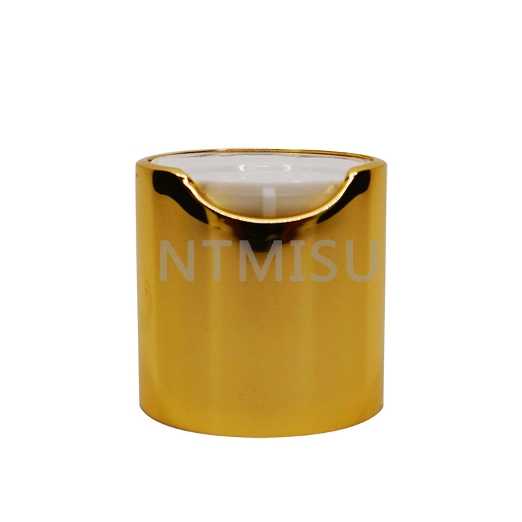 Luxury High Quality 24 410 Shiny Gold Aluminum Disc Top Cap