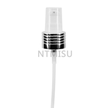 24 410 Aluminum White Cream Pump for Cosmetic Packing