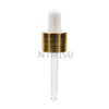 20mm Aluminium Shinny Yellow Dropper for Glass Bottle