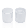Shiny Silver Aluminium Plastic Screw Cap