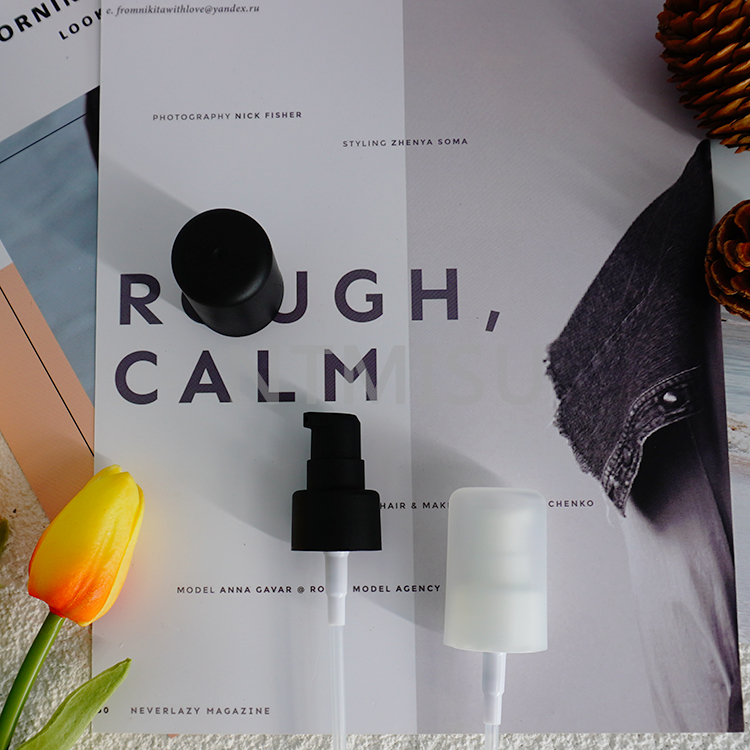 High Quality 24mm 400 Frosted Black Treatment Spray Pump For Liquid Soap