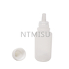 10 ml White Empty Plastic Dropper Bottle With Screw Cap
