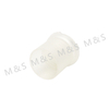 24mm Wholesale Transparent Disc Top Cap with Smooth Surface