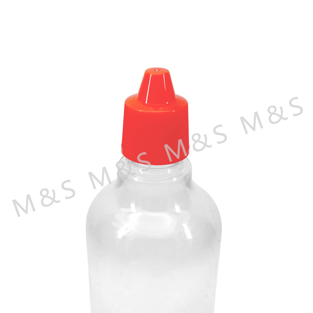 30mm Red Plastic Smooth Shampoo Top Cap for Bottle