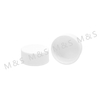 32mm White Plastic Threaded Top Cap