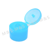 24 410 Blue Plastic Screw Flip Top Cap for Bottle