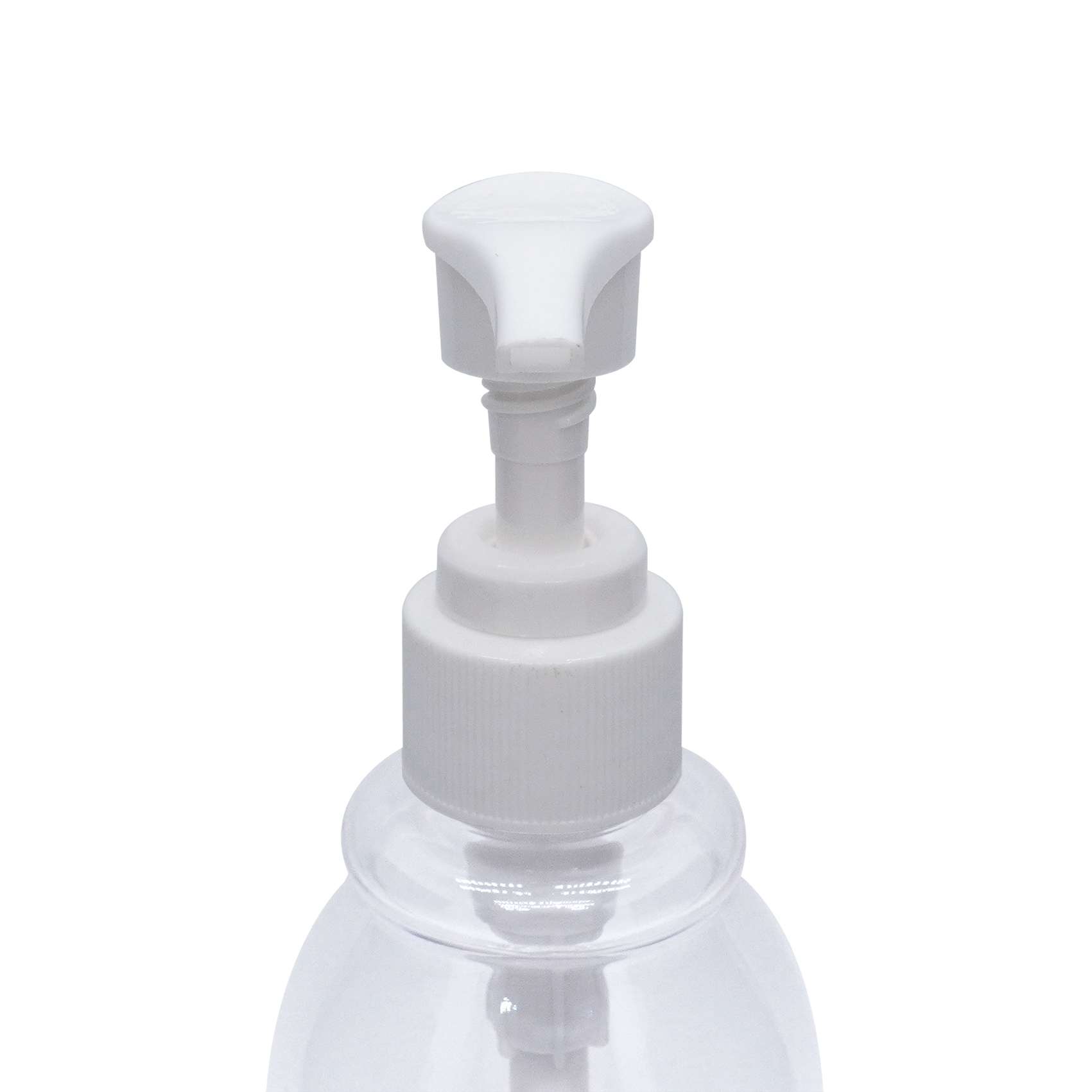 300ml Transparent PET Plastic Bottle Lotion Pump Bottle