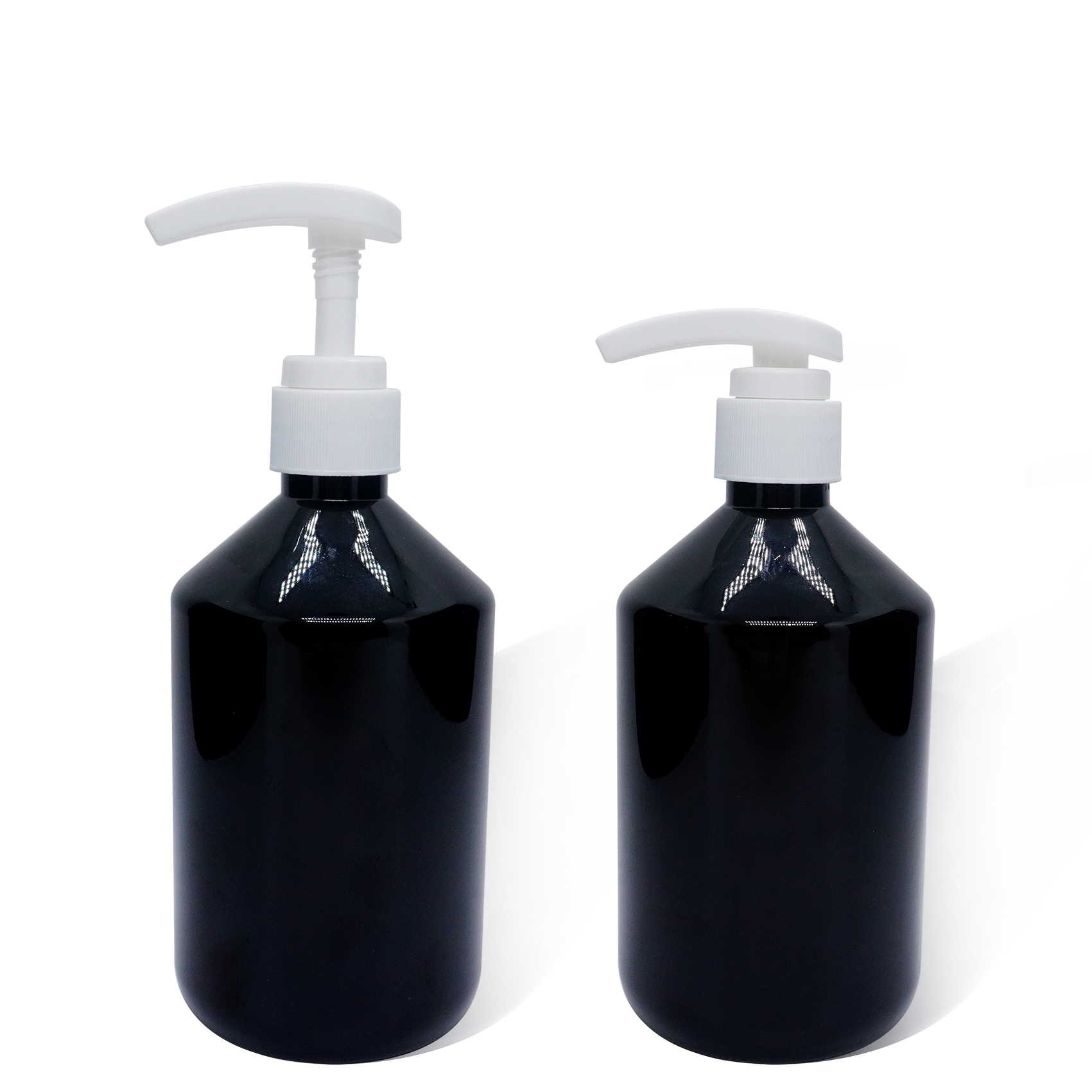 Ribbed Plastic Dispenser Lotion Pump