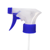 Hot Selling 28mm Transparent And Blue Plastic Cleaning Trigger Sprayer