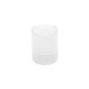 20 410 Clear Plastic Smooth Round Screw Disc Top Cap for Bottle