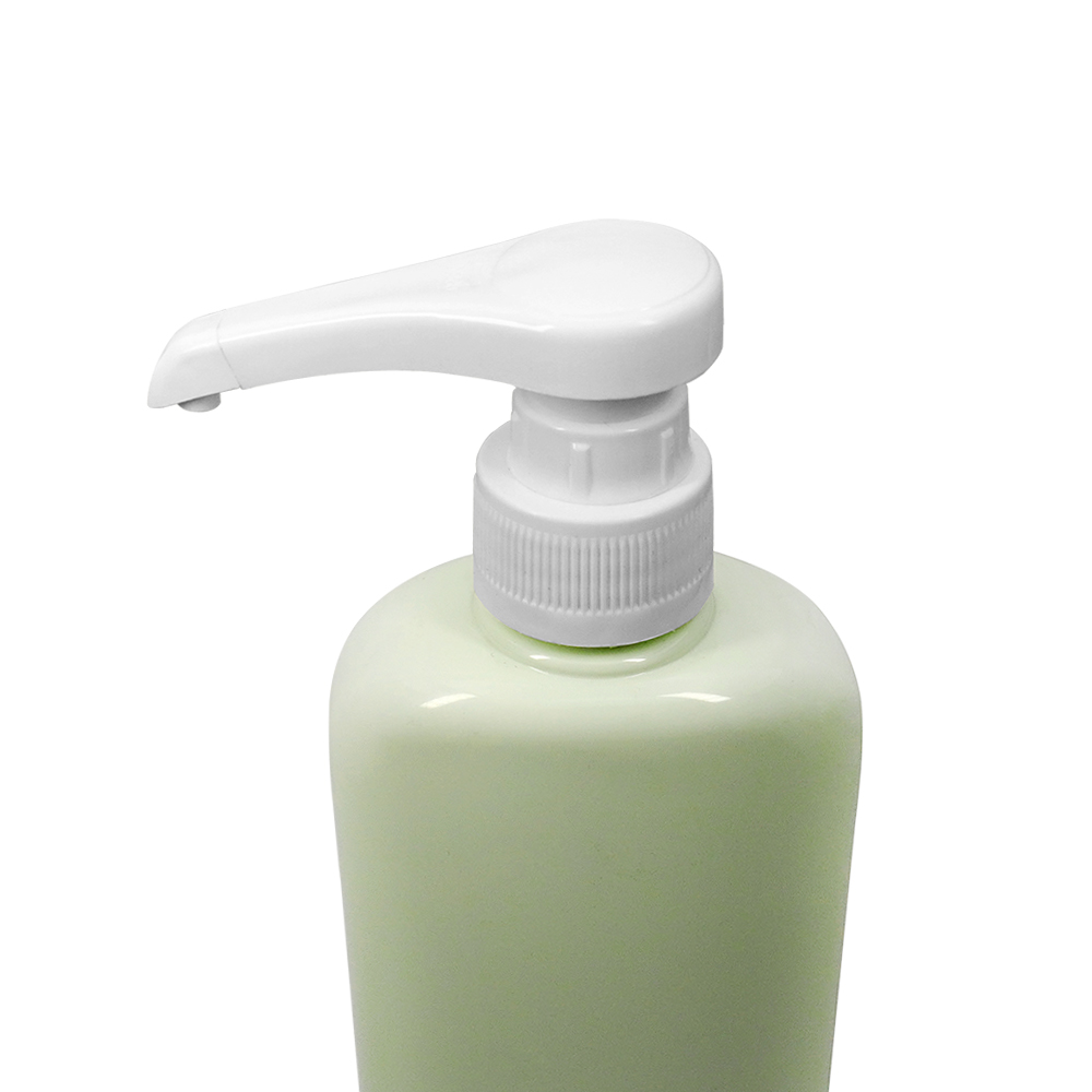 28 410 White plastic food grade syrup pump for chocolate dispensing