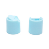 20 410 Blue Plastic Smooth Round Screw Disc Top Cap