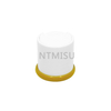 New Design Wholesale 24 410 White and Yellow Plastic Press Screw Disc Top for Bottles