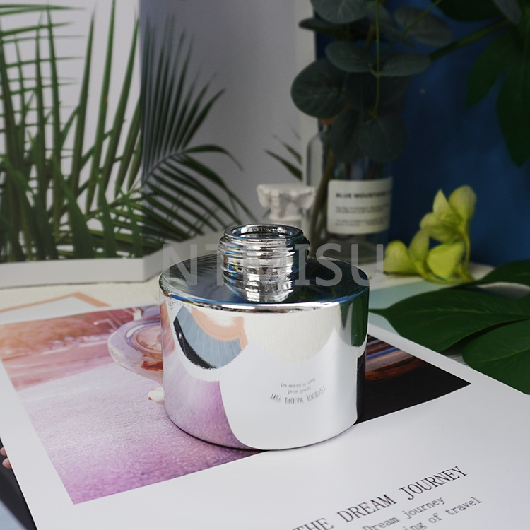 Good Price 5oz 150ml Aromatherapy Sparkling Silver Glass Bottle