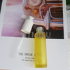 1oz Brilliant Frosted 30ml Yellow Glass Bottle with White Locked Press Dropper