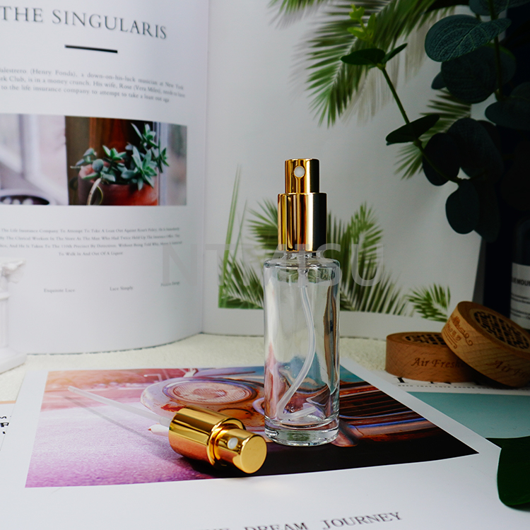 Brilliant 18 410 Alumite Shiny Golden Fine Mist Sprayer for Perfume