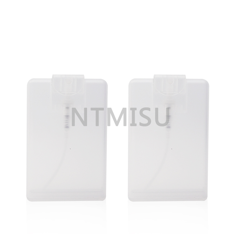20ml Transparent Card Perfume Sprayer for Washing