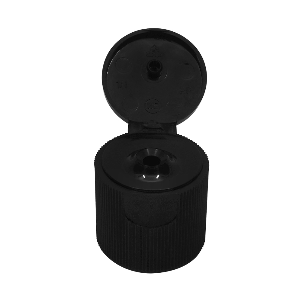 Wholesale 28 410 Black Plastic Flip Top Cap for Cleaner