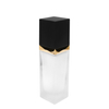 35ml Empty Glass Bottle with Black Cream Pump for Cosmetic Packaging